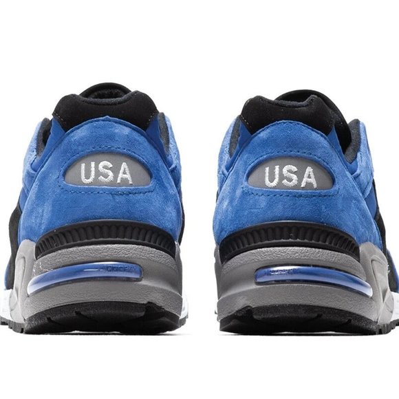 New Balance 990v2 Made In USA Blue Black M990PL2 Sneakers Men's Size 11.… - Picture 3 of 8